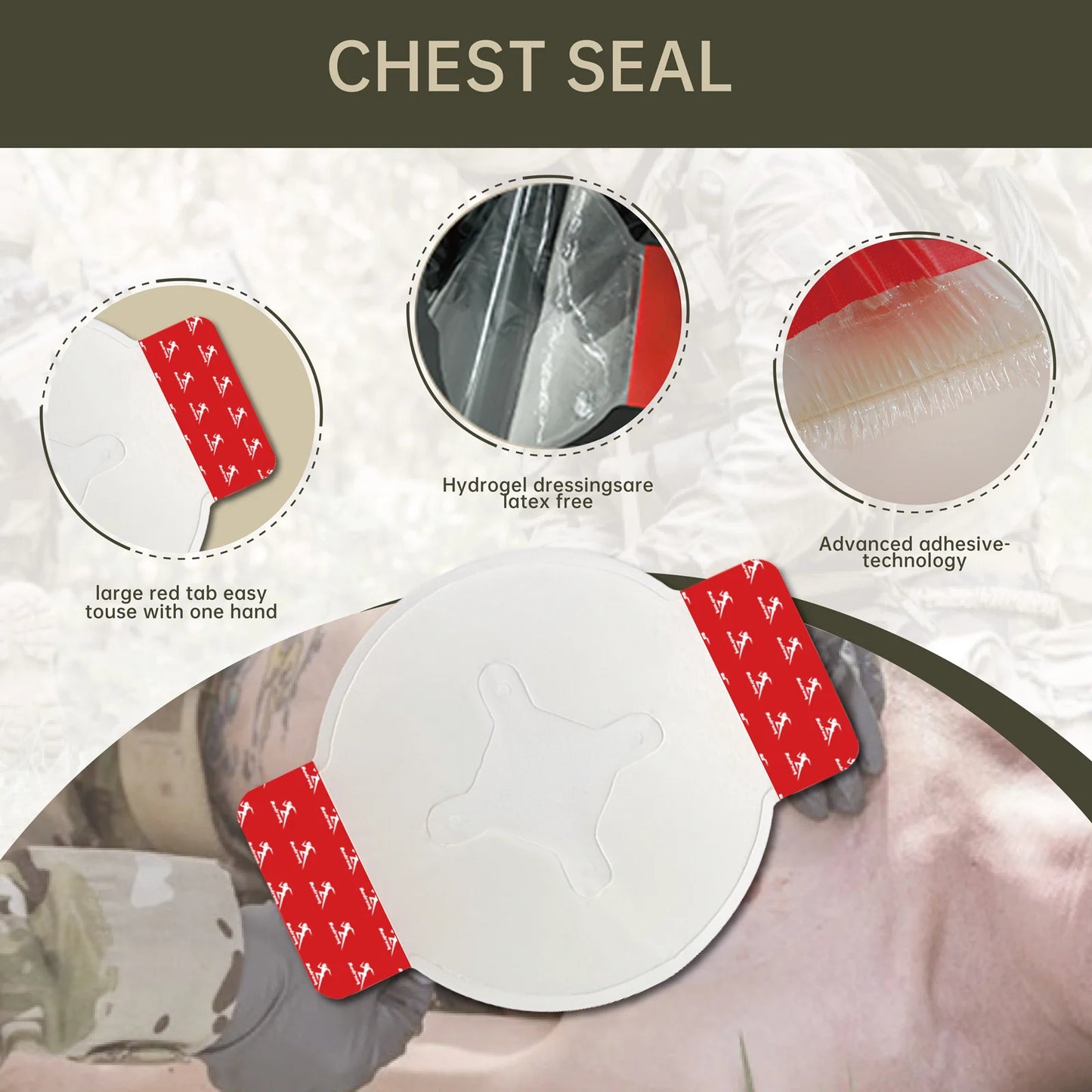 Medresq IFAK First Aid Kit Emergency Bleeding Control For Car