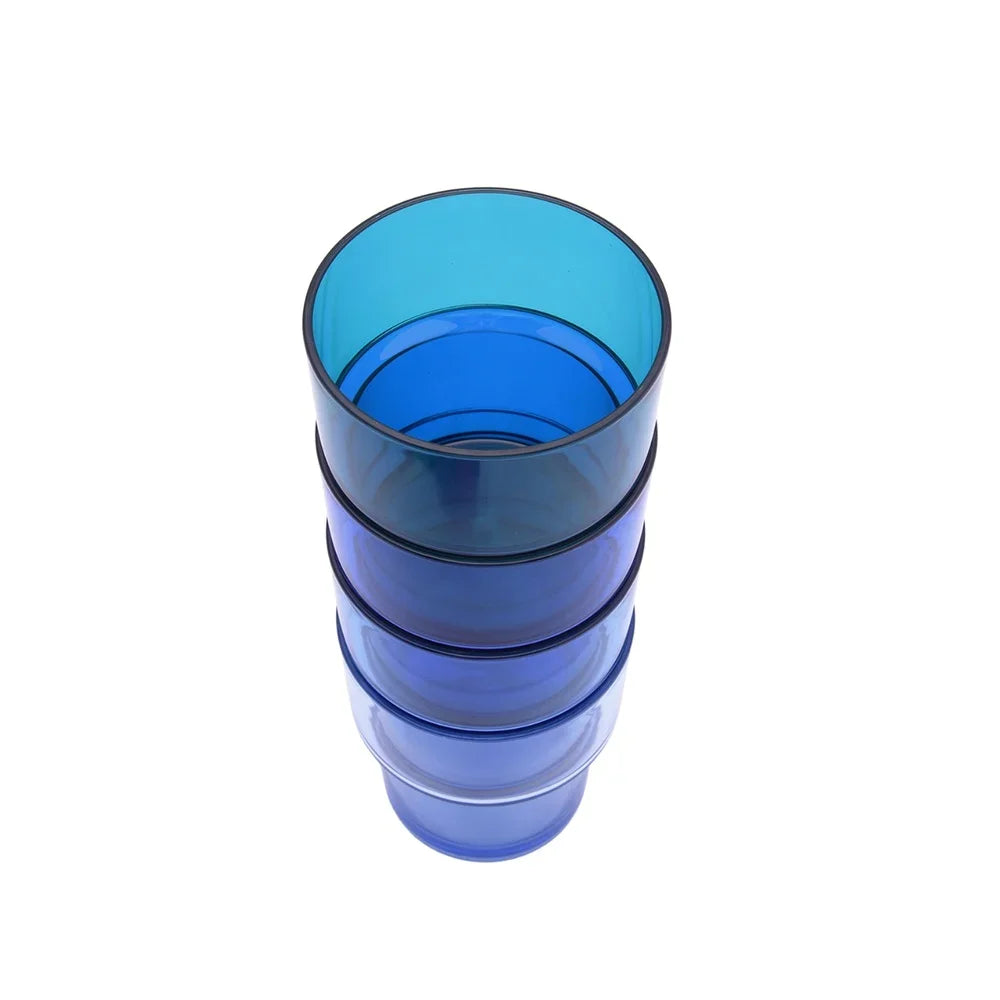 Acrylic Pitcher And Stackable Tumbler Set Dishwasher Safe BPA Free