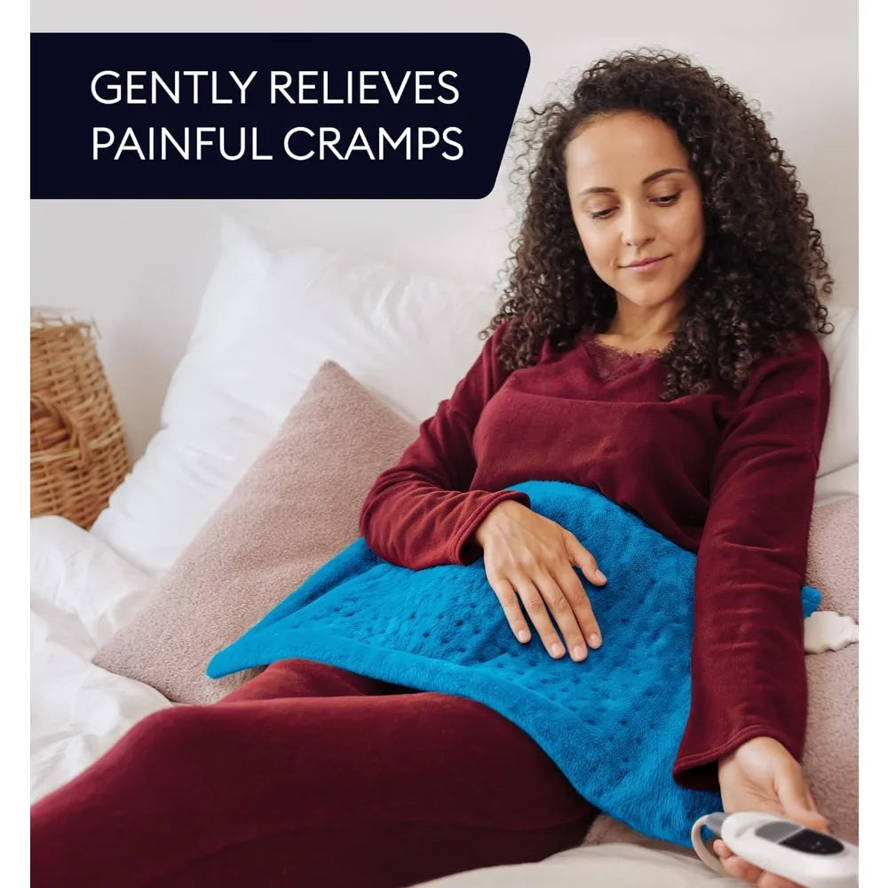 Electric Heating Pad for Back Pain Relief With Auto Shutoff