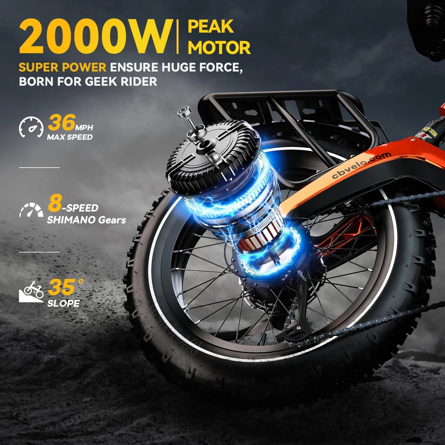 CYBERVELO EK6 Foldable Electric Bike