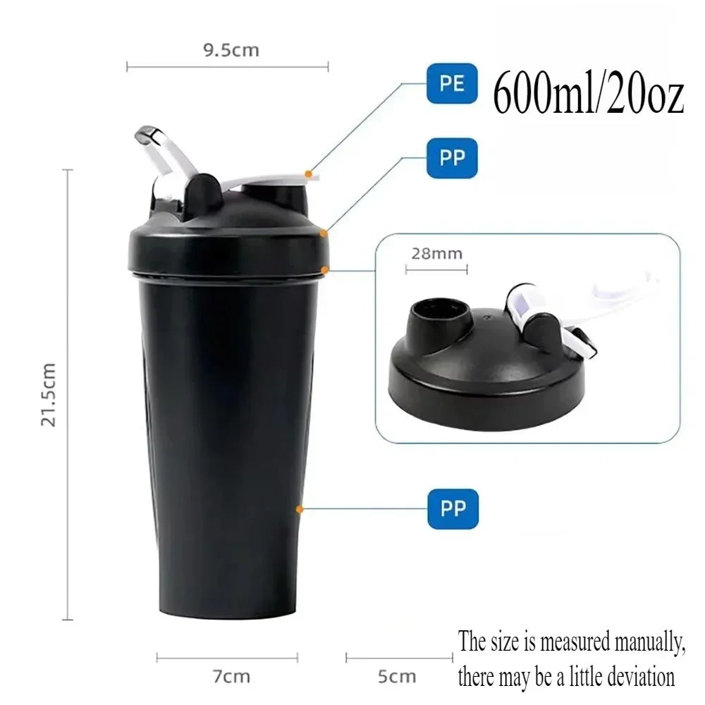 Portable BPA Free Protein Shaker Cup With Blender Pro