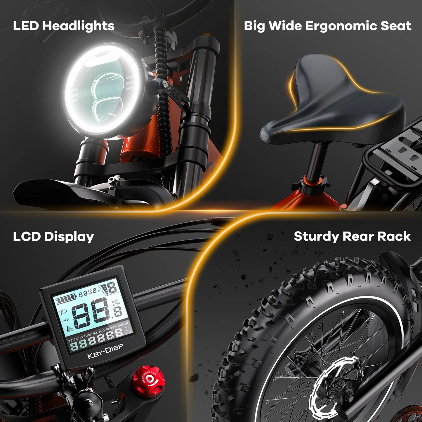 CYBERVELO EK6 Foldable Electric Bike