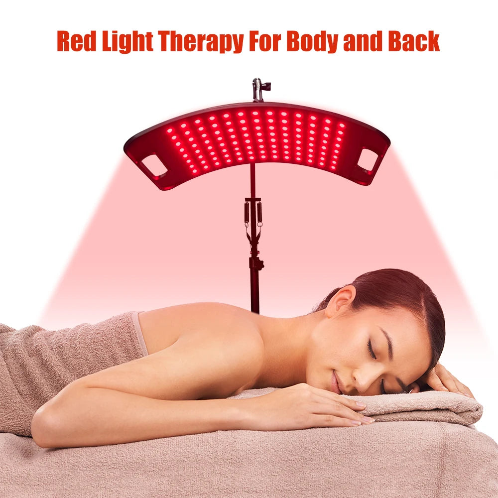 Near Infrared Light Therapy Panel With Adjustable Stand and Timer