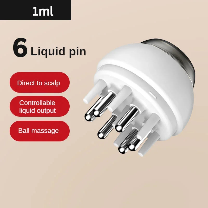 Mini Portable Scalp Applicator Massage Comb for Hair Growth Serum