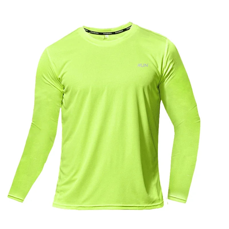 ice silk long sleeve quick dry t shirt