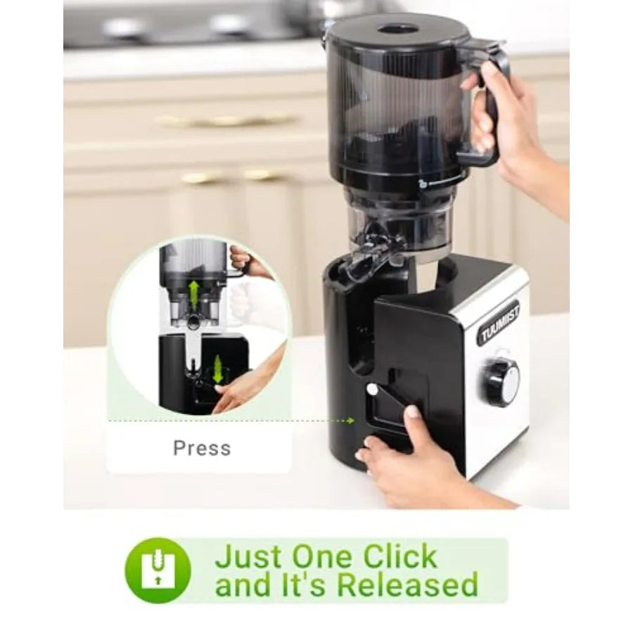 Cold Press Juicer For Whole Fruits And Vegetables High Yield