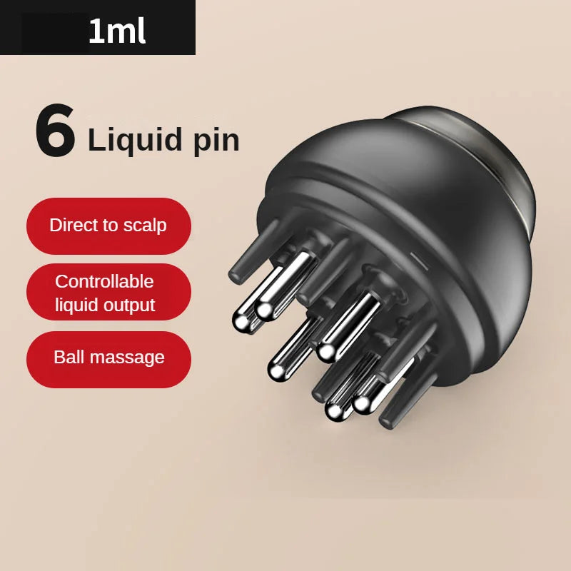 Mini Portable Scalp Applicator Massage Comb for Hair Growth Serum
