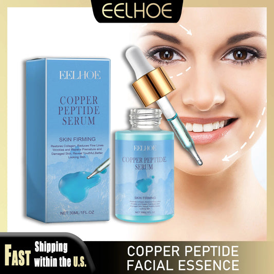 Eelhoe Copper Peptide Facial Serum Anti Aging Moisturizing Firming