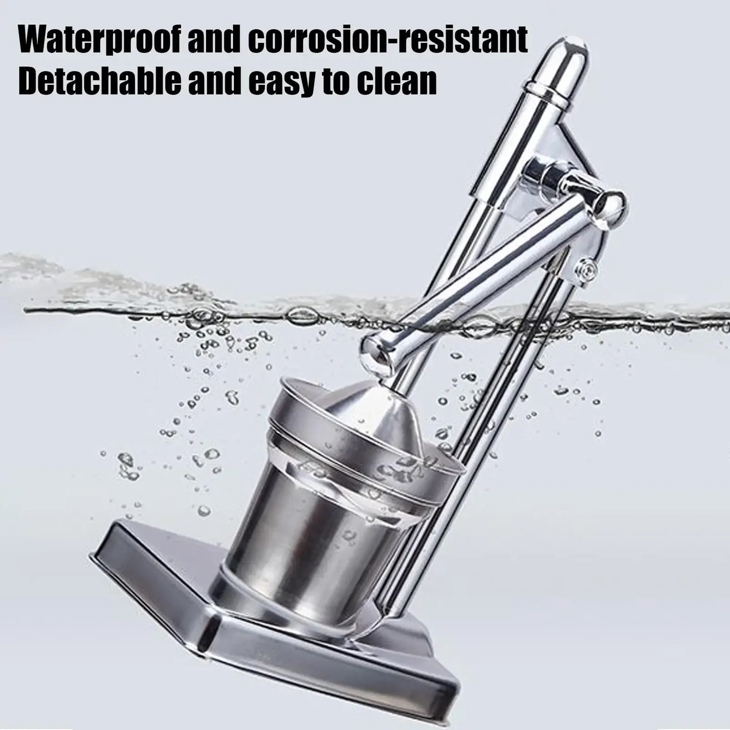 Stainless Steel Manual Juicer Handheld Fruit Vegetable Press