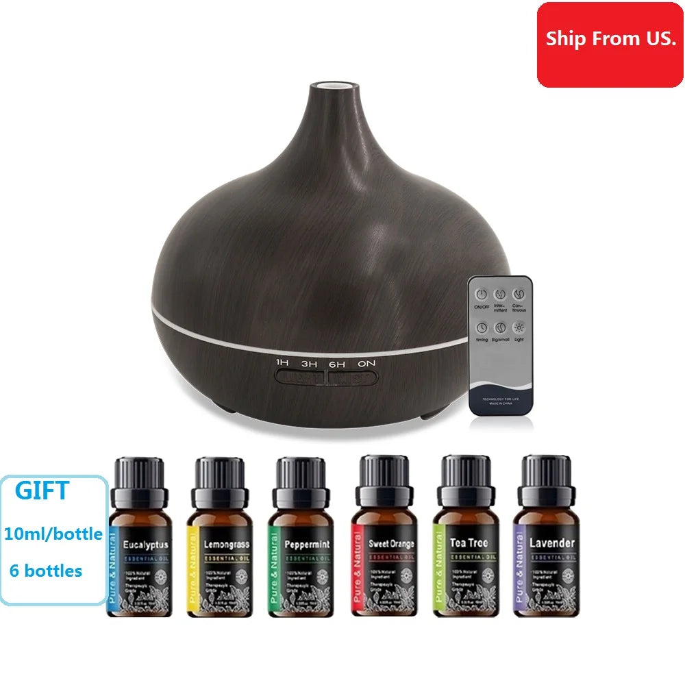Miflame Ultrasonic Aromatherapy Diffuser With LED Night Lights