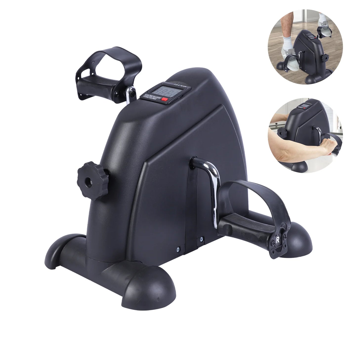 Mini Under Desk Pedal Exerciser For Leg Arm And Knee