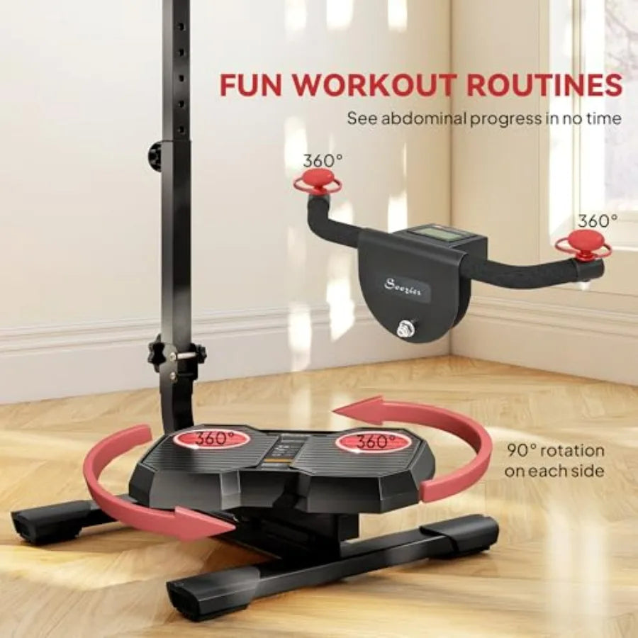 NONE Foldable Ab Twister Board For Waist Trimming Core Fitness