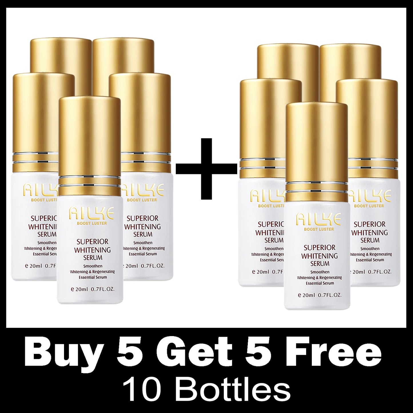 AILKE Vitamin C Face Serum for Whitening and Freckle Removal