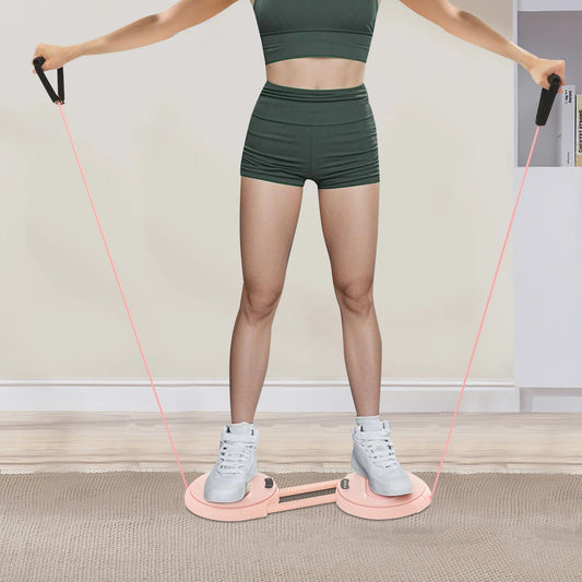 Ab Twister Board With LCD Screen And Resistance Ropes