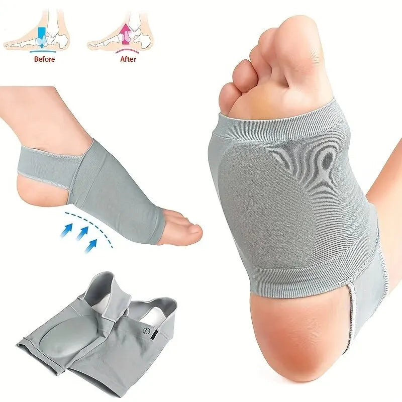 NONECN Arch Support Sleeves Metatarsal Compression Brace For Flat Foot