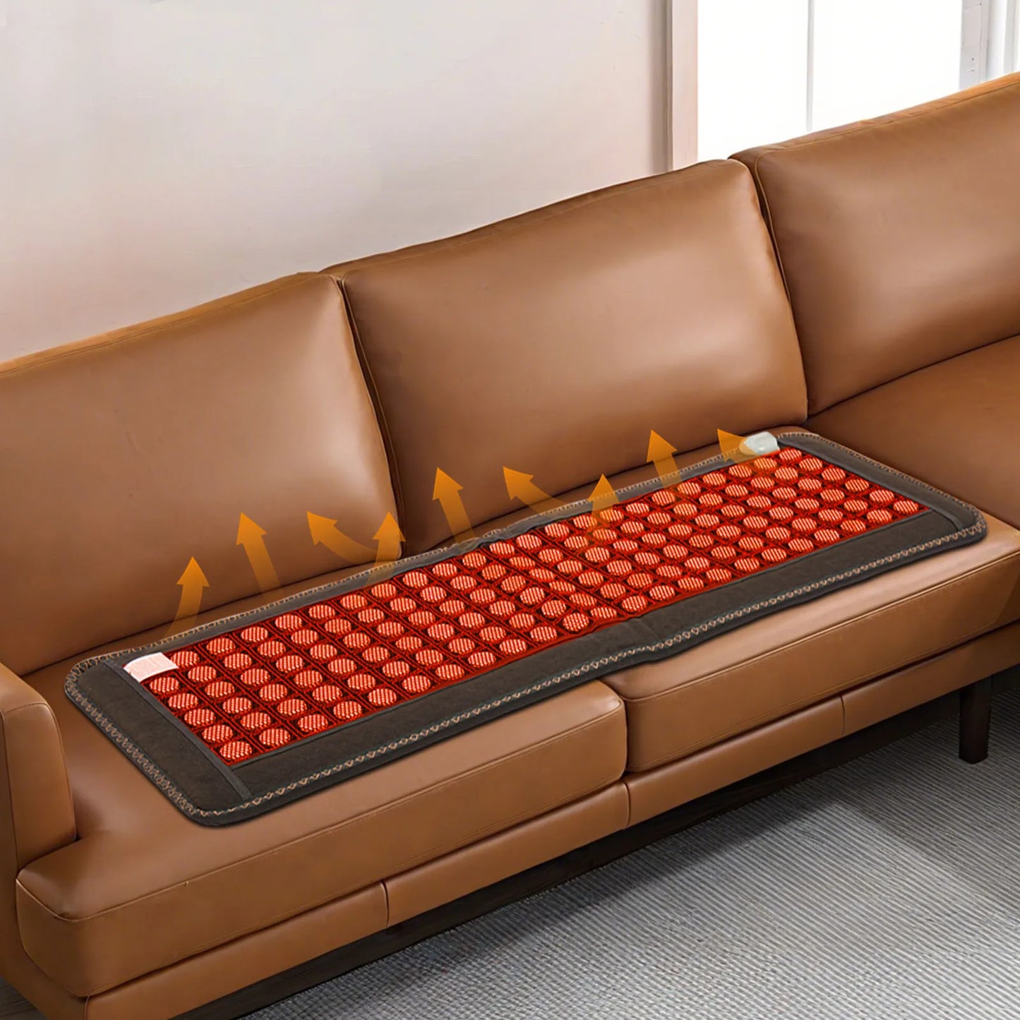 100W 110V Natural Infrared Jade Heating Pad With Controller